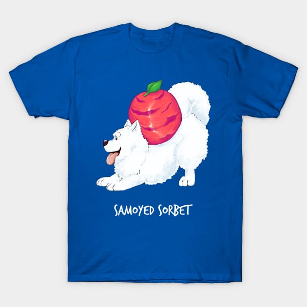 Samoyed Sorbet T-Shirt by mcbenik